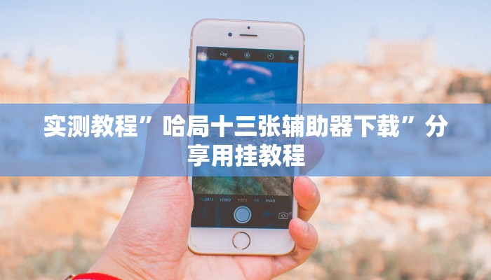 实测教程”哈局十三张辅助器下载”分享用挂教程 实测教程”哈局十三张辅助器下载”分享用挂教程