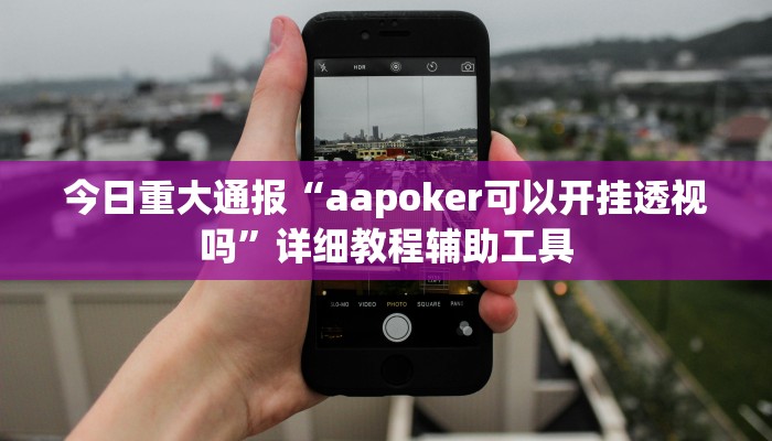 今日重大通报“aapoker可以开挂透视吗”详细教程辅助工具 今日重大通报“aapoker可以开挂透视吗”详细教程辅助工具